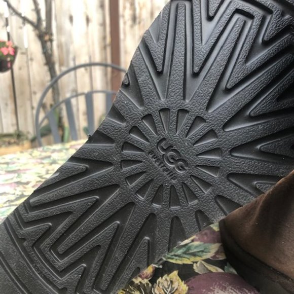 Brown Classic Short II Suede Sherpa Shearling Sheepskin 3825 - Picture 5 of 14